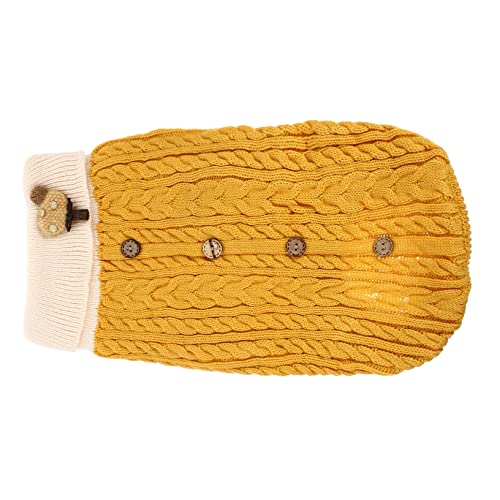 DECHOUS 1Stück Hundepullover Für Kleine Warmer Winterpullover Mit Stehkragen Für Welpen Komfortable Atmungsaktive Haustierbekleidung von DECHOUS