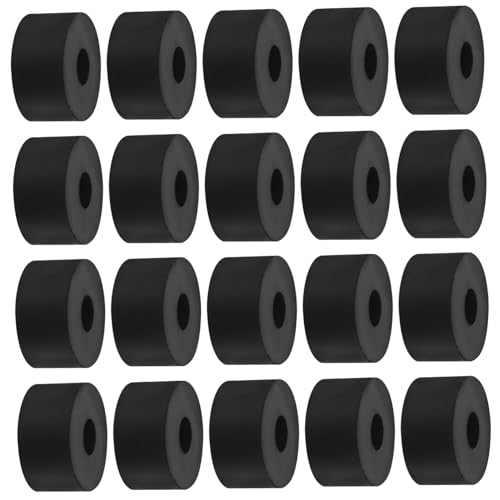DECHOUS 20 Stück Runde Gummischeiben für Pflanzkübel Stoßdämpfende Untersetzer für Blumentöpfe Vielseitige Pads für Moderne Keramik Töpfe Schwarz DECHOUS 20 Stück Runde Gummischeiben für Pflanzkübel Stoßdämpfende Untersetzer für Blumentöpfe Vielseitige Pads für Moderne Keramik Töpfe Schwarz von DECHOUS