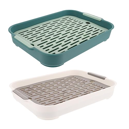 DECHOUS 2Stücke Toilettenbox Aus Kunststoff Design Für Kleintiere Für Meerschweinchen Chinchillas Und Hamster Zu Reinigen von DECHOUS