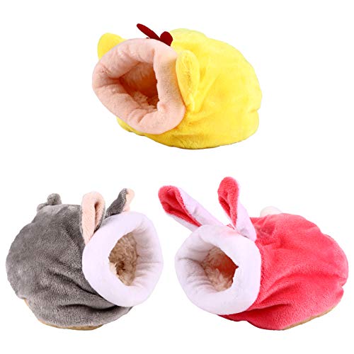 DECHOUS 3 Stück Teiliges Meerschweinchen Bett Set Warmes Kuschelnest für Kleintiere Langlebig und Waschbar für Hamster Zwerghasen und Andere Haustiere DECHOUS 3 Stück Teiliges Meerschweinchen Bett Set Warmes Kuschelnest für Kleintiere Langlebig und Waschbar für Hamster Zwerghasen und Andere Haustiere von DECHOUS
