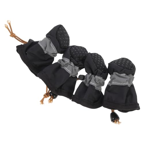 DECHOUS 4 Stück Teiliges wasserdichte Hundeschuhe rutschfeste Pet Boots für Outdoor Aktivitäten Pfotenschutz für Hunde bei Regen Zufällige Farbe Zufällige Farbe DECHOUS 4 Stück Teiliges wasserdichte Hundeschuhe rutschfeste Pet Boots für Outdoor Aktivitäten Pfotenschutz für Hunde bei Regen Zufällige Farbe Zufällige Farbe von DECHOUS