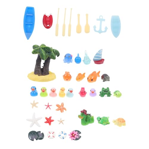 DECHOUS 40 Stück Teiliges Ocean Style Mini Resin Figuren Lebensechte Aquarien Dekoration Kompakte Mikrolandschaft für Fischbecken Naturgetreue Miniatur Ornamente Langlebig und Vielseitig DECHOUS 40 Stück Teiliges Ocean Style Mini Resin Figuren Lebensechte Aquarien Dekoration Kompakte Mikrolandschaft für Fischbecken Naturgetreue Miniatur Ornamente Langlebig und Vielseitig von DECHOUS