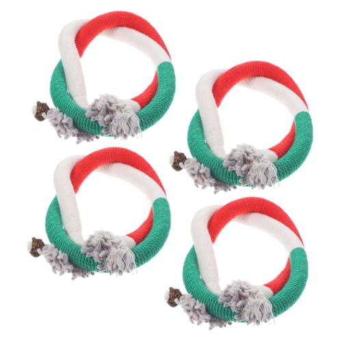 DECHOUS 4Stücke Katzenspielzeug Aus Baumwolle Mit Katzenminze Interaktives Seilspielzeug Für Katzen Kauen Für Kätzchen DECHOUS 4Stücke Katzenspielzeug Aus Baumwolle Mit Katzenminze Interaktives Seilspielzeug Für Katzen Kauen Für Kätzchen von DECHOUS
