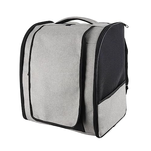 DECHOUS Atmungsaktiver Katzen Rucksack mit Großer Kapazität Komfortabler Tragetasche für Katzen Praktische Transporttasche für Ausflüge Leicht und Langlebig Geeignet für Reisen und von DECHOUS