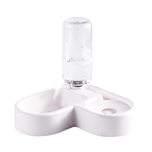 DECHOUS Automatischer Wassernapf für Haustiere Futter und Trinkschale für Hunde und Katzen Weiß Rutschfestes Design Hygienisch für Zuhause und Unterwegs DECHOUS Automatischer Wassernapf für Haustiere Futter und Trinkschale für Hunde und Katzen Weiß Rutschfestes Design Hygienisch für Zuhause und Unterwegs von DECHOUS