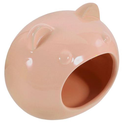 DECHOUS Ceramic Hamster Hideout Small Animals House Cozy Hut for Hamsters Mice and Small Pets Cute Design for Sleeping and Hiding DECHOUS Ceramic Hamster Hideout Small Animals House Cozy Hut for Hamsters Mice and Small Pets Cute Design for Sleeping and Hiding von DECHOUS