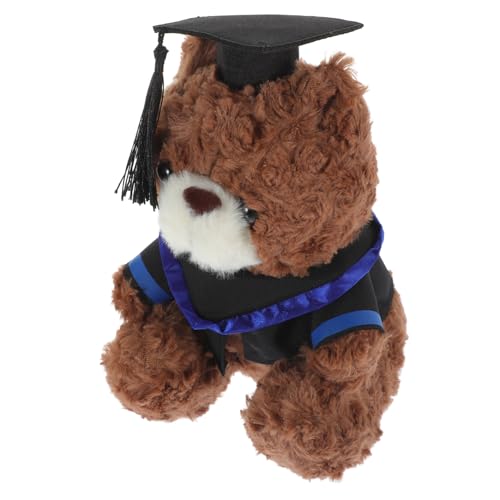 DECHOUS Dr. Bärenpuppe Herzlichen Glückwunsch Grad Stoffspielzeug Tier der Abschlusssaison Abschluss Stofftiere Abschlussbär Abschluss-Stofftier Grad Bär Diplom-Bär PP Baumwolle DECHOUS Dr. Bärenpuppe Herzlichen Glückwunsch Grad Stoffspielzeug Tier der Abschlusssaison Abschluss Stofftiere Abschlussbär Abschluss-Stofftier Grad Bär Diplom-Bär PP Baumwolle von DECHOUS