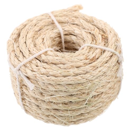DECHOUS Ersatz Sisal Seil für Katzenkratzbaum Hanfseil für DIY Kratzpfosten und Reparaturen Natürliche für Langlebige Katzenmöbel von DECHOUS