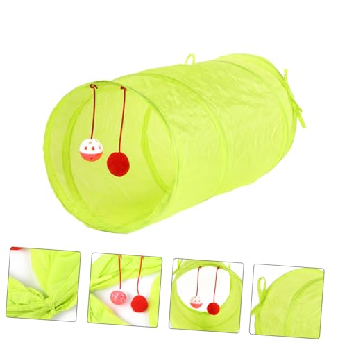 DECHOUS Faltbarer Katzentunnel aus Langlebigem mit Raschelfunktion Multifunktionales Katzenspielzeug und Schlafplatz für Wohnungskatzen als Interaktives Katzenbett und Spieltunnel DECHOUS Faltbarer Katzentunnel aus Langlebigem mit Raschelfunktion Multifunktionales Katzenspielzeug und Schlafplatz für Wohnungskatzen als Interaktives Katzenbett und Spieltunnel von DECHOUS