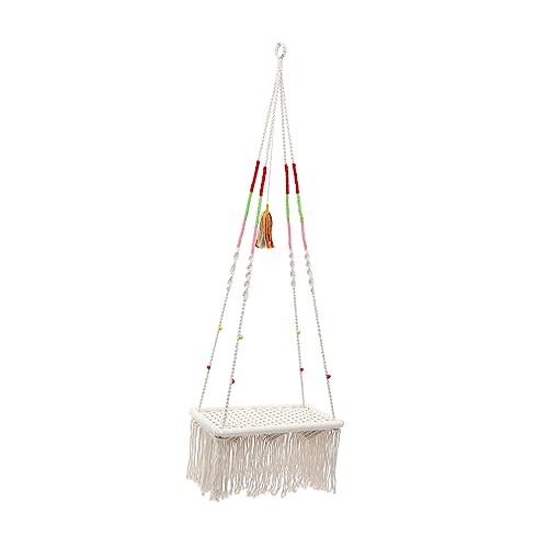 DECHOUS Hängendes Katzenbett Mit Dekorativer Quaste Boho Stil Katzenhängematte Für Haustierkatzen Gemütliches Und Stilvolles Katzennest Entspannen Und Katzenliege DECHOUS Hängendes Katzenbett Mit Dekorativer Quaste Boho Stil Katzenhängematte Für Haustierkatzen Gemütliches Und Stilvolles Katzennest Entspannen Und Katzenliege von DECHOUS