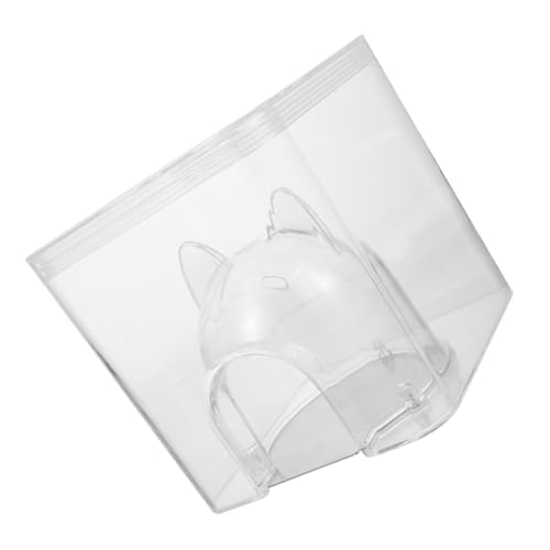 DECHOUS Hamster Kühlnest Für Transparentes Versteck Für Kleine Haustiere Für Hamster Und Andere Nager Verbessert Schlafqualität Und Bietet Sicheren von DECHOUS