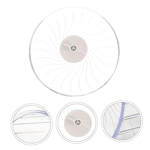 DECHOUS Hamster Laufrad Leise mit Doppel Transparentes für Meerschweinchen Igel Chinchilla Geräuscharmes Fitnessrad für Kleintierkäfig Zubehör DECHOUS Hamster Laufrad Leise mit Doppel Transparentes für Meerschweinchen Igel Chinchilla Geräuscharmes Fitnessrad für Kleintierkäfig Zubehör von DECHOUS