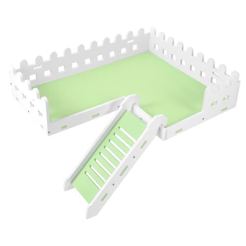 DECHOUS Hamster Spielplattform Mit Kleintierbedarf Für Meerschweinchen Und Leichte Spielplattform Für Entspannen Bietet Und DECHOUS Hamster Spielplattform Mit Kleintierbedarf Für Meerschweinchen Und Leichte Spielplattform Für Entspannen Bietet Und von DECHOUS