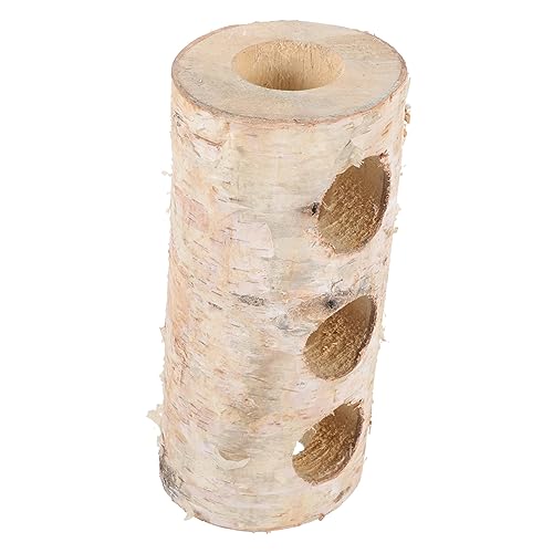DECHOUS Hamster Tunnel Aus Birkenholz Lang Versteckspielzeug Für Kleine Nager Für Hamster Rennmäuse Und Andere Haustiere Handgefertigt Und Attraktiv DECHOUS Hamster Tunnel Aus Birkenholz Lang Versteckspielzeug Für Kleine Nager Für Hamster Rennmäuse Und Andere Haustiere Handgefertigt Und Attraktiv von DECHOUS
