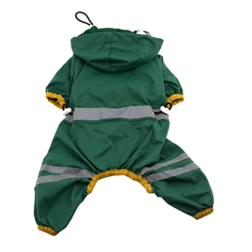 DECHOUS Hoodie für Kleine wasserdichte Regenjacke mit Reflektierenden Elementen für Passt und Pomeranian von DECHOUS