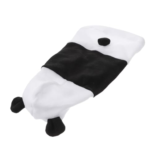 DECHOUS Hundepullover Panda Kostüm Niedlicher Bequemer Hoodie für Kleine Hunde Modisch und Warm für Herbst Winter Spaziergänge und Outdoor aktivitäten von DECHOUS