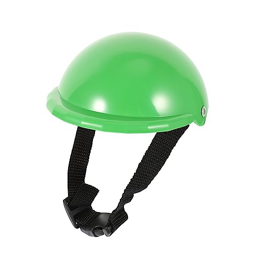 DECHOUS Hundesicherheitshelm aus Kunststoff Dekorativer Helm für Hunde und Katzen Stilvolles Haustieraccessoire für Kleine Hunde Sicheres und Bequemes Design Grün DECHOUS Hundesicherheitshelm aus Kunststoff Dekorativer Helm für Hunde und Katzen Stilvolles Haustieraccessoire für Kleine Hunde Sicheres und Bequemes Design Grün von DECHOUS