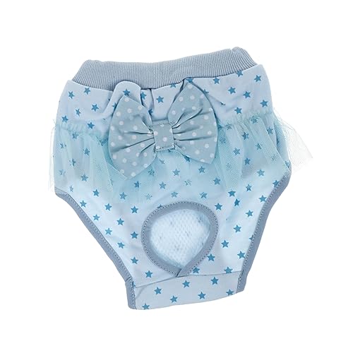 DECHOUS Hundewindel aus Atmungsaktivem Baumwollmaterial Hygienische Menstruationshose für Weibliche Hunde Komfortable Welpen Sanitary Diaper mit Süßem Muster Praktisch und Sicher für DECHOUS Hundewindel aus Atmungsaktivem Baumwollmaterial Hygienische Menstruationshose für Weibliche Hunde Komfortable Welpen Sanitary Diaper mit Süßem Muster Praktisch und Sicher für von DECHOUS