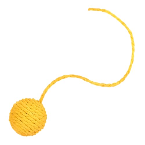 DECHOUS Interaktive Katzenspielzeug Sisal Seilkatze Mit Glocken Für Katzenkratzer Nach Kätzchen Spiel Bälle Fun Pet Accessoires Für Innenkatzen DECHOUS Interaktive Katzenspielzeug Sisal Seilkatze Mit Glocken Für Katzenkratzer Nach Kätzchen Spiel Bälle Fun Pet Accessoires Für Innenkatzen von DECHOUS