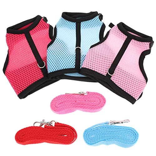 DECHOUS Kaninchen Geschirr und Set für Kleintiere Praktische Haustierbedarf für Frettchen und Ratten Atmungsaktiv Bequem Rosa Blau und Format für und Partys DECHOUS Kaninchen Geschirr und Set für Kleintiere Praktische Haustierbedarf für Frettchen und Ratten Atmungsaktiv Bequem Rosa Blau und Format für und Partys von DECHOUS
