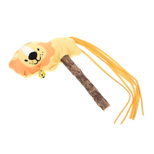 DECHOUS Katzenminze Für Katzen Interaktiver Katzen Teaser Stick Mit Holzgriff Langlebiges Stofftier Für Spaß Und Training Für Katzen DECHOUS Katzenminze Für Katzen Interaktiver Katzen Teaser Stick Mit Holzgriff Langlebiges Stofftier Für Spaß Und Training Für Katzen von DECHOUS