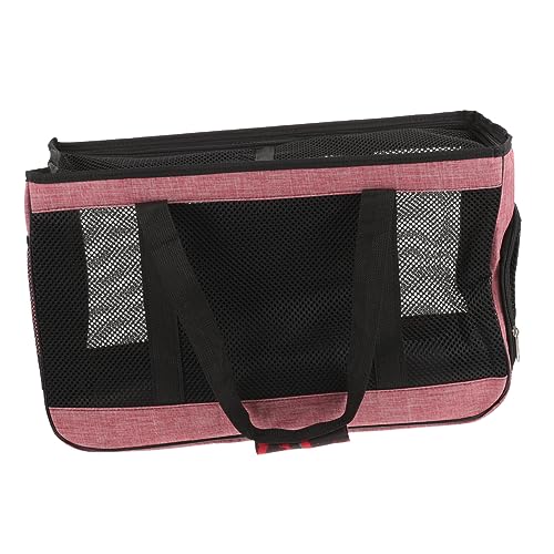 DECHOUS Katzenträger Haustiertasche Faltbare Transporttasche Für Katzen Und Kleine Atmungsaktives Design Für Reisen Und Ausflüge von DECHOUS
