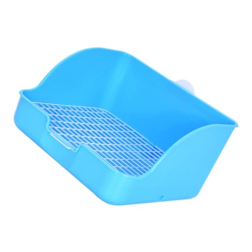 DECHOUS Kleine Haustier Toilette für Meerschweinchen Abnehmbares Netzdesign zu Reinigen Große Kapazität für Käfige Langlebig und Benutzerfreundlich DECHOUS Kleine Haustier Toilette für Meerschweinchen Abnehmbares Netzdesign zu Reinigen Große Kapazität für Käfige Langlebig und Benutzerfreundlich von DECHOUS