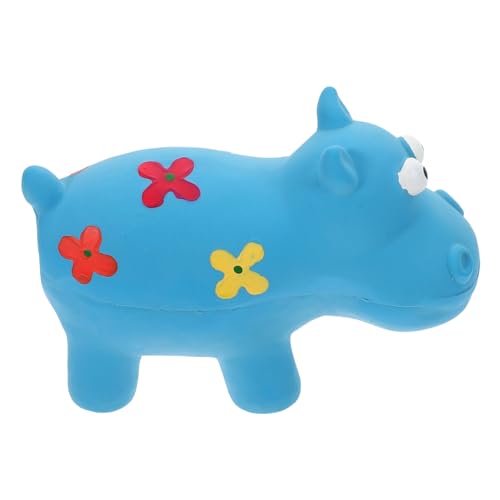DECHOUS Langlebiges Hundespielzeug Hippo Form mit Quietschfunktion Kauspielzeug für Kleine und Mittelgroße Hunde Fördert Spiel und Zahnpflege Spaß DECHOUS Langlebiges Hundespielzeug Hippo Form mit Quietschfunktion Kauspielzeug für Kleine und Mittelgroße Hunde Fördert Spiel und Zahnpflege Spaß von DECHOUS