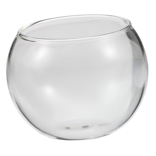 DECHOUS Mini-Aquarium blumenvasen glaskugel Tischdekoration Terrarium zubehör Moos-Terrarium Landschaft Flasche runder Tank Fischflasche aus Glas Fischglas klein Fischglasvase Transparent DECHOUS Mini-Aquarium blumenvasen glaskugel Tischdekoration Terrarium zubehör Moos-Terrarium Landschaft Flasche runder Tank Fischflasche aus Glas Fischglas klein Fischglasvase Transparent von DECHOUS