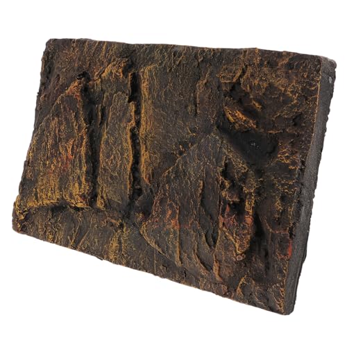 DECHOUS PU Terrarium Hintergrundplatte Steinmuster Terrarien Dekoration Reptilien Lebensraum Wanddekor für Schildkröten Aquarium und DECHOUS PU Terrarium Hintergrundplatte Steinmuster Terrarien Dekoration Reptilien Lebensraum Wanddekor für Schildkröten Aquarium und von DECHOUS