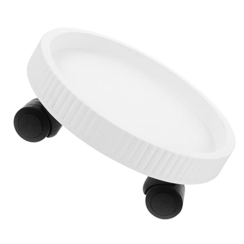 DECHOUS Blumentopftablett mit Rädern Beweglicher Pflanzenständer Rollender Blumenständer für und Außenbereich 360° Drehbar und Robust für Schwere Pflanzen und Aquarien von DECHOUS