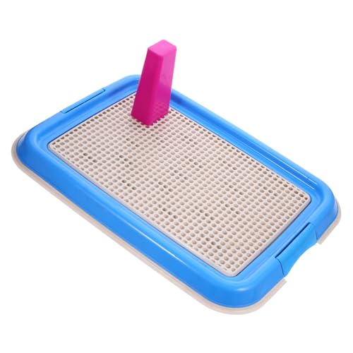 DECHOUS Plastikhundtoilette Für Welpen Rutsch Innentoilette Mit Gitterdesign Für Reinigen Für Wohnung Und Garten Langlebig Und Sicher von DECHOUS