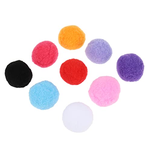 DECHOUS 50stücke Teiliges Bunte Pompons Flauschige Bastel-bälle Für Kreative DIY-projekte Dekorationen Und Katzenspielzeug Mix Farben Für Kunsthandwerk Und Schulprojekte von DECHOUS