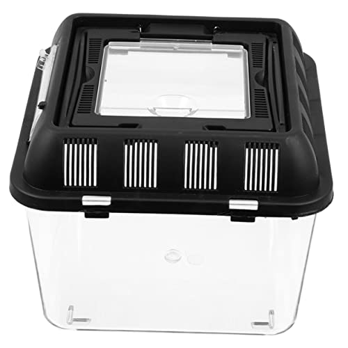 DECHOUS Reptilien Zuchtbox mit Belüftungsöffnungen Transportbox für Schildkröten und Kleine Haustiere Leicht und Praktisch für Fütterung und Transport von Reptilien und Spinnen DECHOUS Reptilien Zuchtbox mit Belüftungsöffnungen Transportbox für Schildkröten und Kleine Haustiere Leicht und Praktisch für Fütterung und Transport von Reptilien und Spinnen von DECHOUS