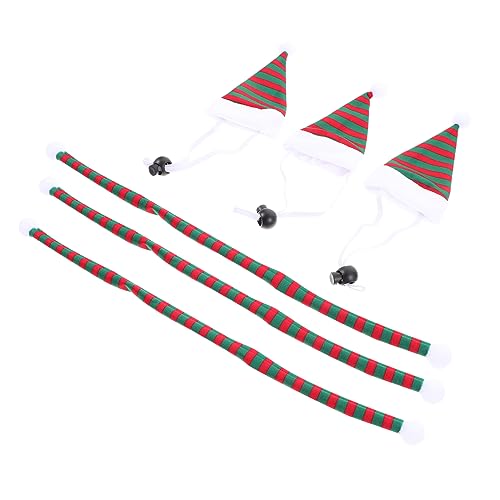 DECHOUS Teiliges Weihnachtskostüm für Haustiere Mini Mütze und Schal in Rot Grün Leichtes Atmungsaktives Design Geeignet für Kleine bis Mittelgroße Hunde Katzen Reptilien und Hühner DECHOUS Teiliges Weihnachtskostüm für Haustiere Mini Mütze und Schal in Rot Grün Leichtes Atmungsaktives Design Geeignet für Kleine bis Mittelgroße Hunde Katzen Reptilien und Hühner von DECHOUS