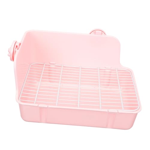 DECHOUS Toilettenpfanne Fall Töpfchen Für Kleintiere Für Hamster Und Meerschweinchen Zu Reinigen Platzsparend Farblich Zufällig von DECHOUS