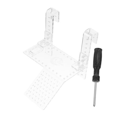 DECHOUS Transparentes Teiliges Schildkröten Sonnenplatz mit Abnehmbarer Kletterrampe Vielseitige Basking Plattform für Aquarien und Teichdeko Geeignet für Wasserschildkröten und Kleine von DECHOUS