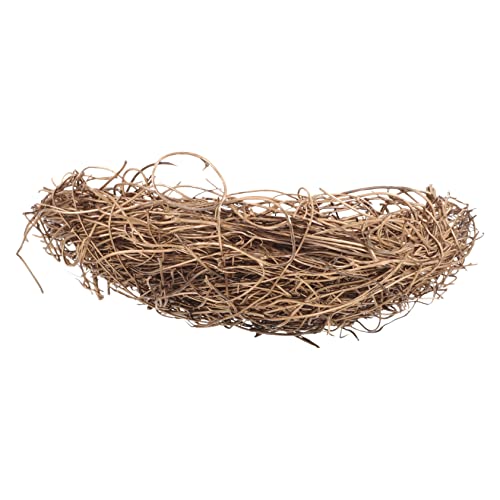 DECHOUS Realistisches Rattan-vogelnest Foto-Requisite 20 cm Dekoratives Nest Für Ostern Weihnachtsgarten von DECHOUS