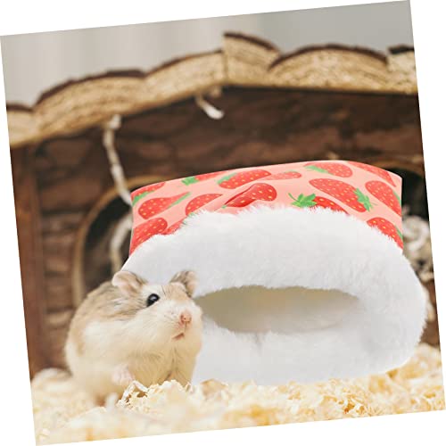 DECHOUS Warme Hamster Schlafhöhle Kuschelnest für Kleine Haustiere Weiche Schlaftasche aus Langlebigem Material für Meerschweinchen Igel und Ratten Schützt vor Kälte im Winter DECHOUS Warme Hamster Schlafhöhle Kuschelnest für Kleine Haustiere Weiche Schlaftasche aus Langlebigem Material für Meerschweinchen Igel und Ratten Schützt vor Kälte im Winter von DECHOUS