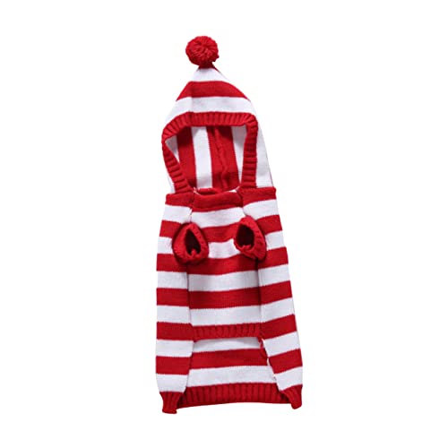 DECHOUS Weihnachtliches Hundepullover Kostüm Strickmode Für Weiche Und Kreative Haustierkleidung Für Festliche Anlässe von DECHOUS