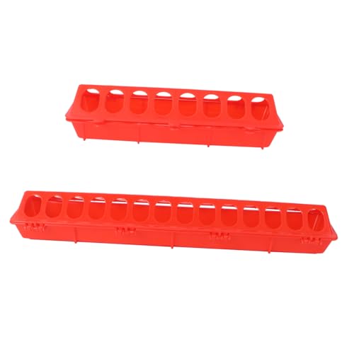 DECOMELODY 2St Taube Langer Schlitz vogelhaus Bird House vogeltränke käfig Vogeltränke für Tauben vogelkäfige Huhn Futterspender Geflügel Essen Futternapf für Vögel Taubenzubehör Plastik rot DECOMELODY 2St Taube Langer Schlitz vogelhaus Bird House vogeltränke käfig Vogeltränke für Tauben vogelkäfige Huhn Futterspender Geflügel Essen Futternapf für Vögel Taubenzubehör Plastik rot von DECOMELODY