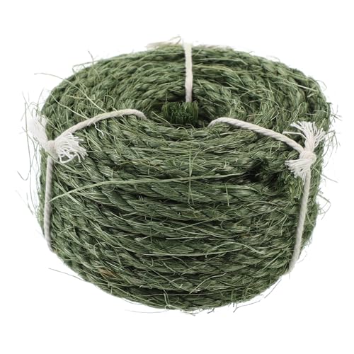 DECOMELODY 1 Rolle Natürliche Sisal Hanfseilrolle Strapazierfähiges Kratzseil für Katzenkratzbaum DIY Reparatur und Möbel Schutz für Kratzpads und Kratzsäulen DECOMELODY 1 Rolle Natürliche Sisal Hanfseilrolle Strapazierfähiges Kratzseil für Katzenkratzbaum DIY Reparatur und Möbel Schutz für Kratzpads und Kratzsäulen von DECOMELODY