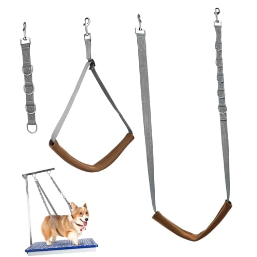 DECOMELODY 1 Satz Einstellbare Hundepflegegurte Teiliges Set für Haustiere Multifunktionale Badeschlaufe mit Drehclip Langlebig und Sicher für Hundepflege Einsetzbar für Verschiedene DECOMELODY 1 Satz Einstellbare Hundepflegegurte Teiliges Set für Haustiere Multifunktionale Badeschlaufe mit Drehclip Langlebig und Sicher für Hundepflege Einsetzbar für Verschiedene von DECOMELODY