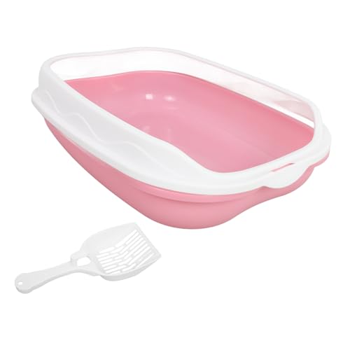 DECOMELODY 1 Satz Halbgeschlossene Katzentoilette, Spritzwassergeschützte Katzentoilette, Abs-katzentoilette Mit Offener Oberseite, Einfache Reinigung, Schaufeln Für Kätzchen, Kleine Katzen DECOMELODY 1 Satz Halbgeschlossene Katzentoilette, Spritzwassergeschützte Katzentoilette, Abs-katzentoilette Mit Offener Oberseite, Einfache Reinigung, Schaufeln Für Kätzchen, Kleine Katzen von DECOMELODY