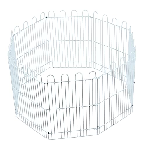 DECOMELODY 8-teiliger Laufstall Für Kleintiere Zaun Hamsterkäfig Laufstall Haustierspielplatz Zaun Käfig Training Für Haustiere DECOMELODY 8-teiliger Laufstall Für Kleintiere Zaun Hamsterkäfig Laufstall Haustierspielplatz Zaun Käfig Training Für Haustiere von DECOMELODY