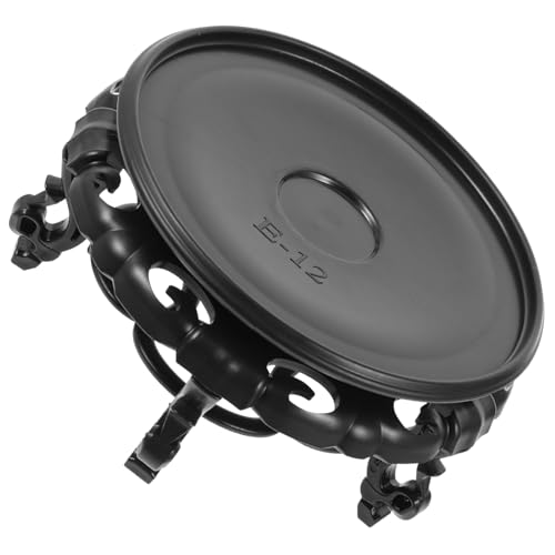DECOMELODY 1 Stück Tablett Blumenständer Klein Unterstützung Blumentopf Pflanzen Anlage Drinnen Stand Regal Steht Einfacher Blumenständer Dekorativer Blumenständer Black Harz von DECOMELODY