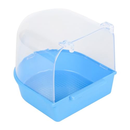 DECOMELODY 1 Stück Vogelbad für Käfige Papageien Badewanne mit Abdeckung für Kleine Kanarienvögel und Wellensittiche Hellblau und Sicheres Design für Regelmäßige Pflege DECOMELODY 1 Stück Vogelbad für Käfige Papageien Badewanne mit Abdeckung für Kleine Kanarienvögel und Wellensittiche Hellblau und Sicheres Design für Regelmäßige Pflege von DECOMELODY