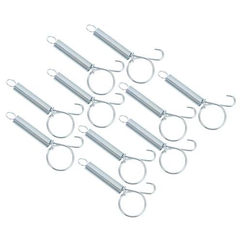 DECOMELODY 10stücke Edelstahl Käfig Tür Federhaken Multifunktionale Federhaken Für Kaninchen Vögel Und Andere Haustiere Robuste Und Langlebige Lösung Zur Befestigung Von Käfigtüren DECOMELODY 10stücke Edelstahl Käfig Tür Federhaken Multifunktionale Federhaken Für Kaninchen Vögel Und Andere Haustiere Robuste Und Langlebige Lösung Zur Befestigung Von Käfigtüren von DECOMELODY