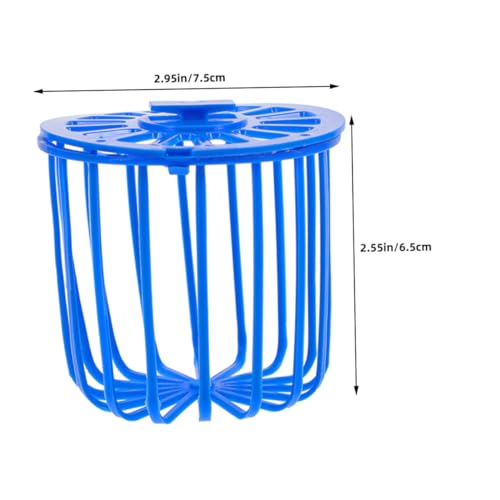 DECOMELODY 12 Stück Teiliges Vogelkäfig Futterkorb aus Robustem Vielseitig Einhängbar für Obst Gemüse und Vogelfutter Platzsparendes Design für Vogelhalter und Wohnraumdekoration von DECOMELODY