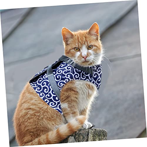 DECOMELODY 1Satz Katzenwestengeschirr Atmungsaktive und Weiche Katzenbrustgurt Weste Verstellbar mit Ergonomischem für und Sicheres Outdoor DECOMELODY 1Satz Katzenwestengeschirr Atmungsaktive und Weiche Katzenbrustgurt Weste Verstellbar mit Ergonomischem für und Sicheres Outdoor von DECOMELODY